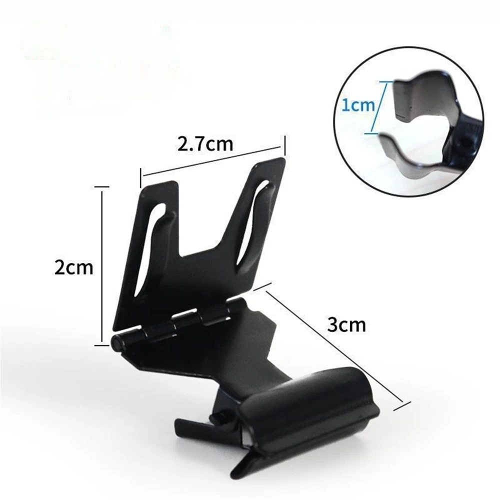 

L-shaped Sign Clip Stand Counter Tabletop Name Ticket Food Price Tag Metal l Display Gripper