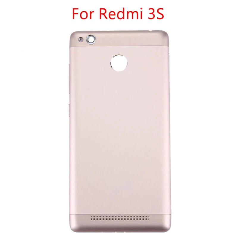 Совершенно для Xiaomi Redmi 3S 3 крышка батареи средняя панель Замена для Xiaomi Redmi 3 задняя дверь корпус