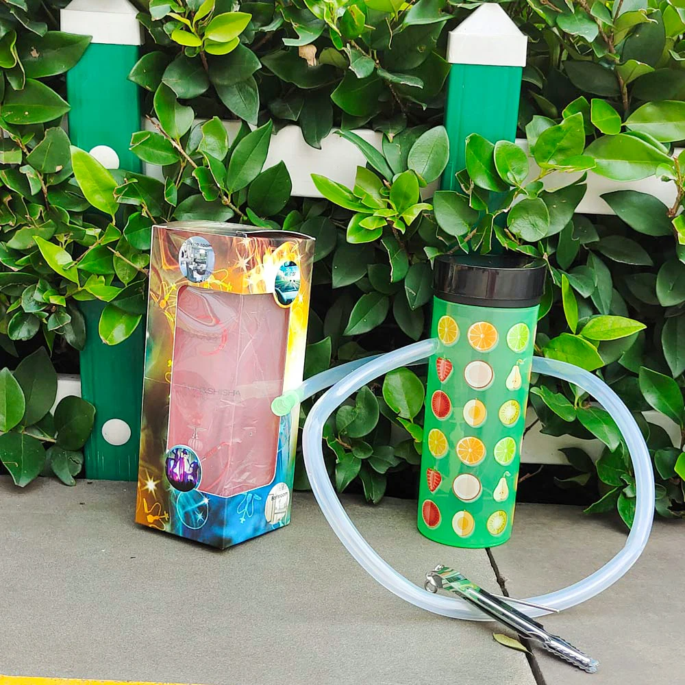 

HORNET Acrylic Portable Hookah Bottle Easy Outdoor Picnic Beach Car Bathroom Shisha Vase Narguile Chicha Accessories