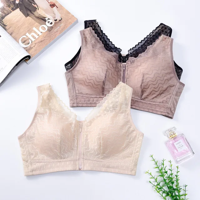 Comfortale женский бюстгальтер с застежкой спереди мягкая чашка полностью кружевное