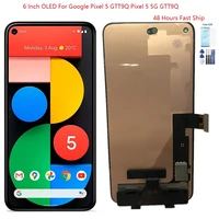 6 inch oled for google pixel 5 lcd gtt9q gd1yq display touch digitizer assembly for google pixel 5 display screen pixel5 5g lcd