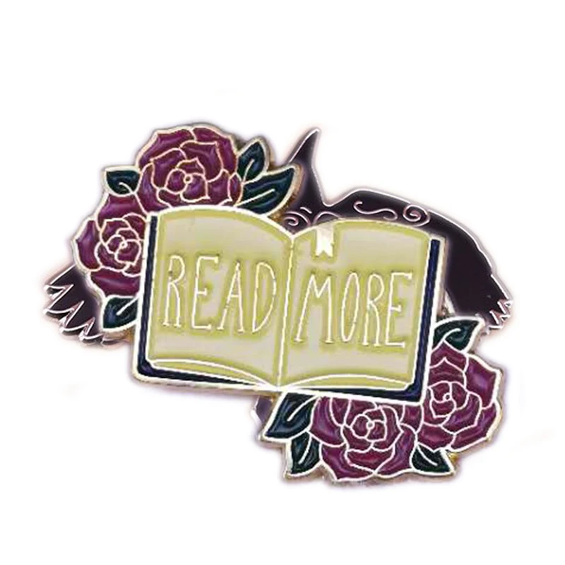 Тема для чтения заколка лацканов литература художественная коллекция модный