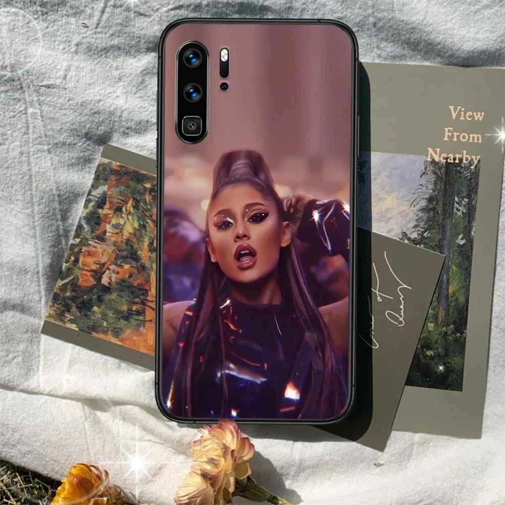 

Ariana Phone Case For Huawei P Mate 10 20 30 40 Lite Pro smart Z 2019 nova 5t black Coque Trend Funda Luxury Hoesjes Silicone