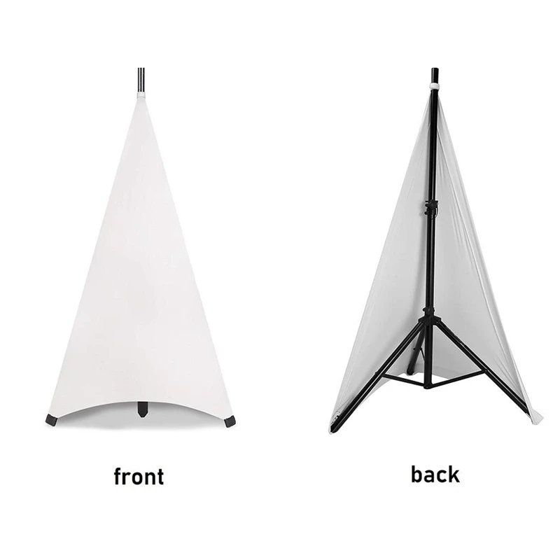 Universal Dj Light Speaker Stand Cover Double Sided Tripod Skirt Scrim Stretchable Material | Электроника
