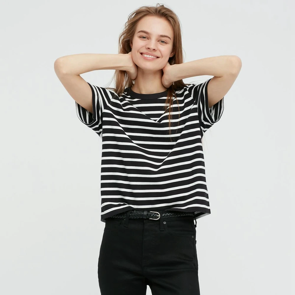 

2020 tshirt sky women t shirt friends new hot style letter friends print short sleeve t-shirts Europe blue