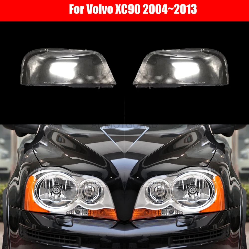 Headlight Cover For Volvo XC90 2004~2013 Car Headlamp Lens Replacement Auto Shell