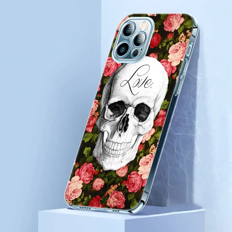 Силиконовый чехол для Apple iPhone 13 12 Mini 11 Pro XS Max X XR 6 6S 7 8 Plus 5 SE 2020 | Мобильные телефоны и