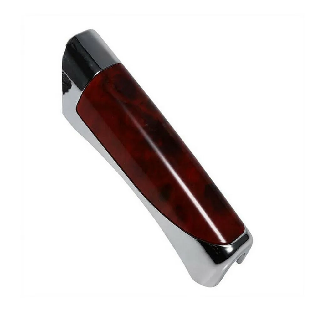 

1pc Hand Brake Cover Accessories Car Carbon Fiber Chrome Parts Plastic Protector Style