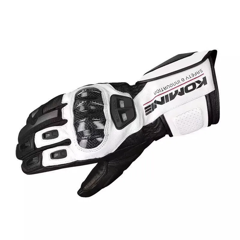 Komine GK 198 перчатка с сенсорным экраном для скутера мотоцикла черные длинные