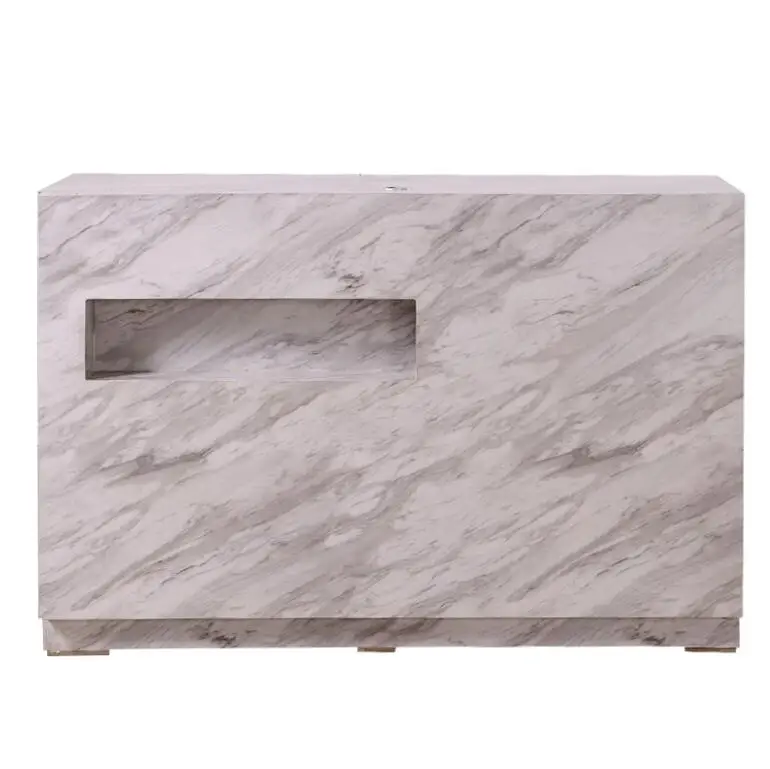 

Imitation marble clothing shop barber shop cashier shop small simple modern front desk