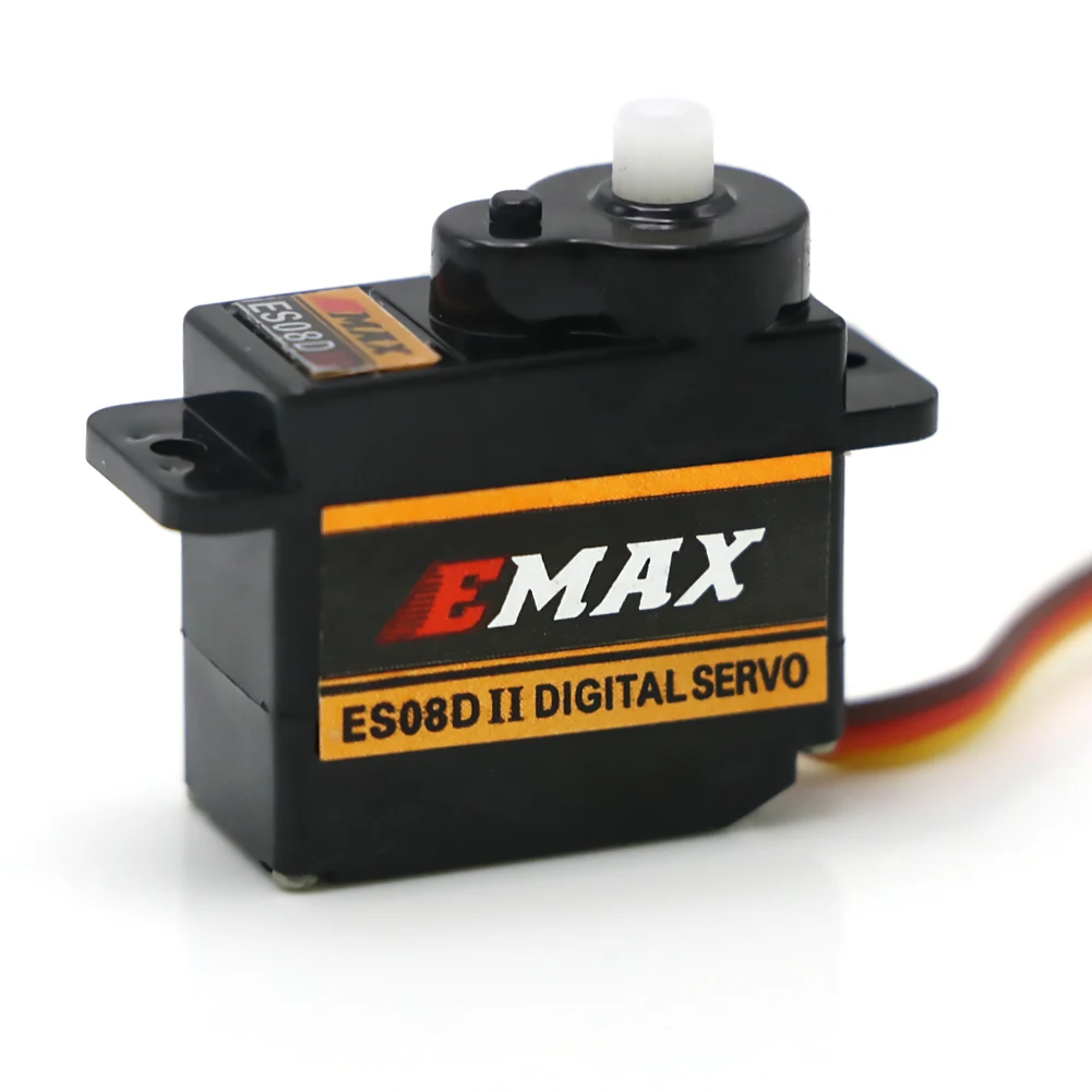 4 шт./лот оригинальный EMAX ES08D пластиковый цифровой микро сервопривод для