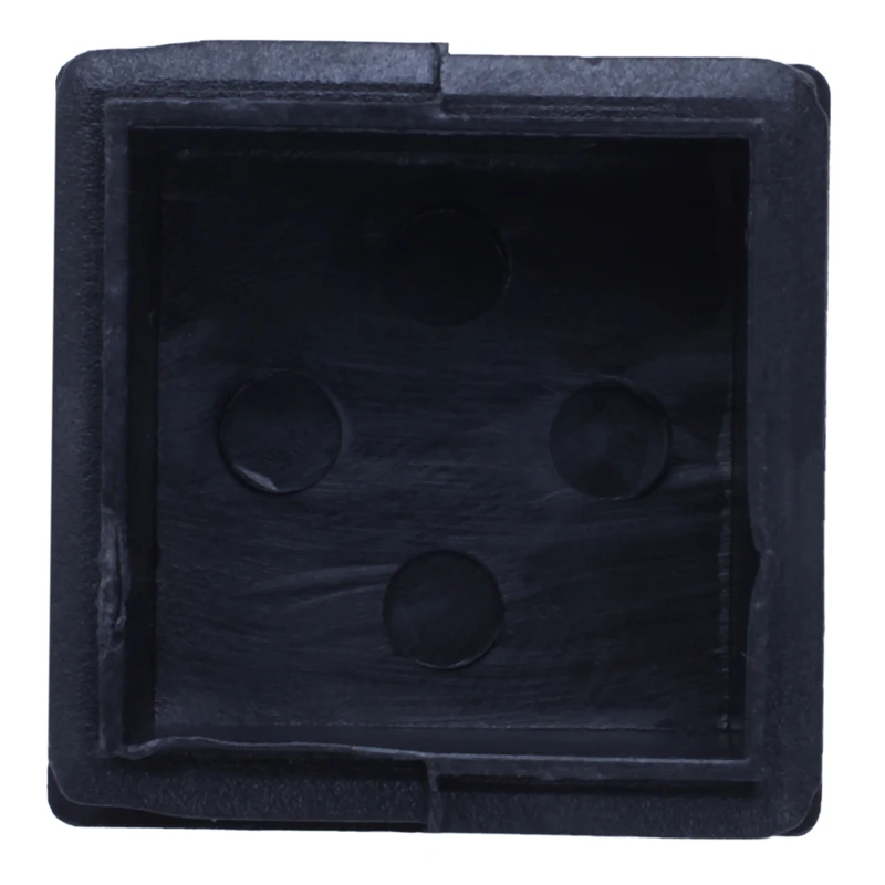 Акция! Пластиковые вставки в квадратную трубку цвет черный 38 мм x 10 шт. |