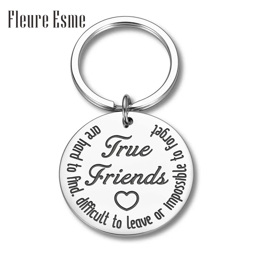 

Friends Keychain Friendship Gifts for BFF Women Friends Thank You Key Ring Gifts for Men Sisters Teen Girls Boys Him Her