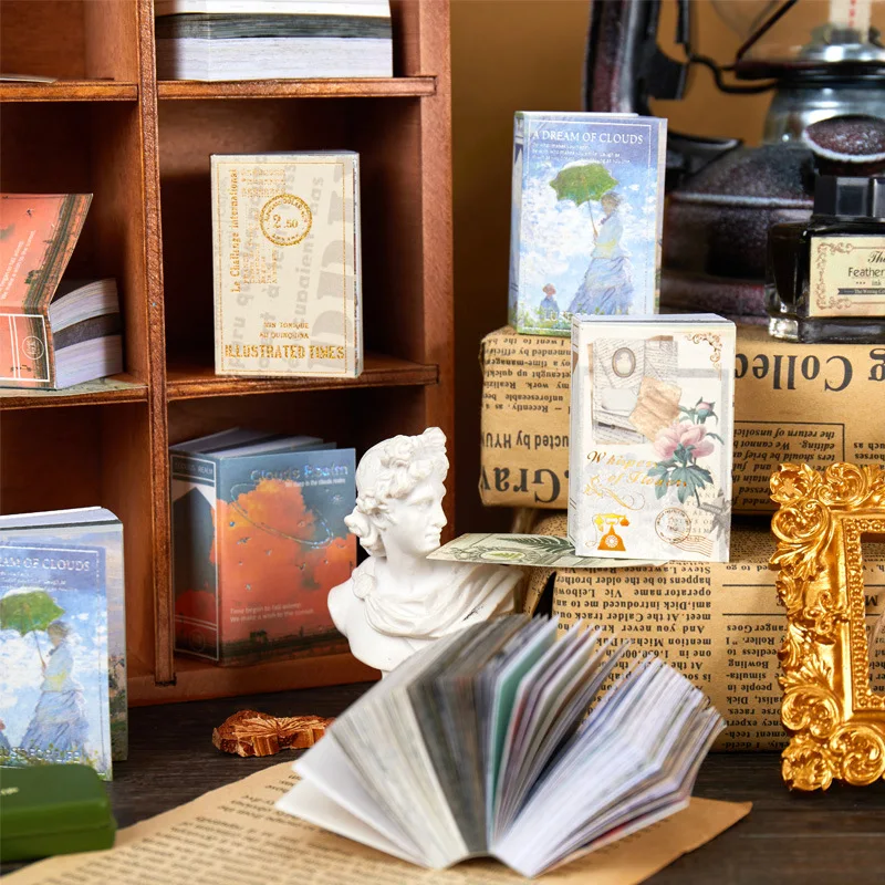 

200 Pcs Artistic Stickers Set Vintage Journal Stickers For Planner Diy Decorative Stickers For Scrapbook Journaling Diary Book