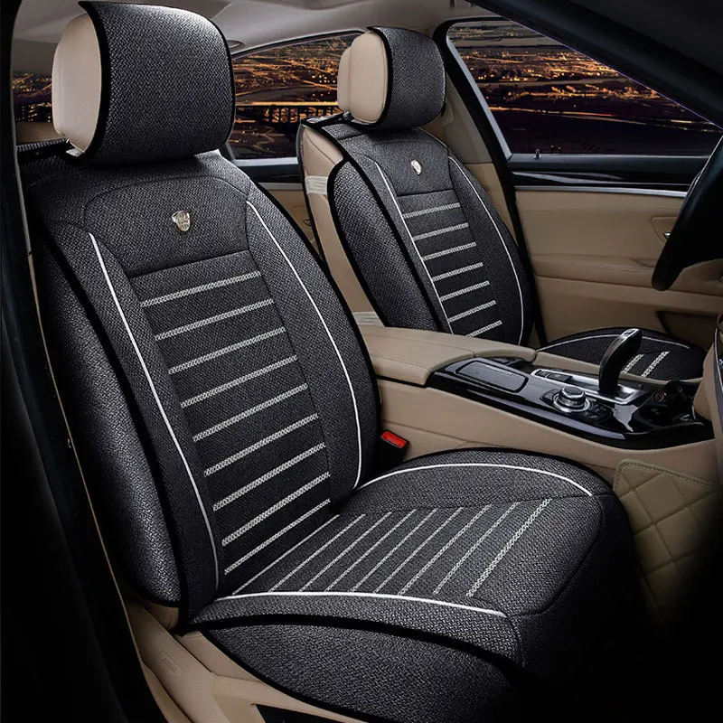 Универсальные дышащие Чехлы для автомобильных сидений Jaguar XF XE XJ фирменные