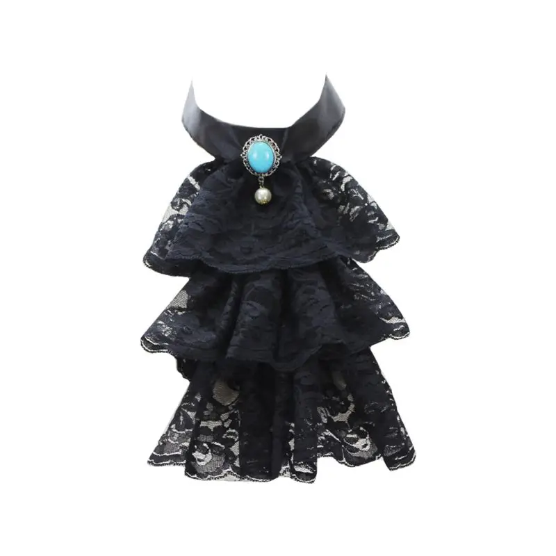 Трехслойная кружевная подвеска с имитацией бриллианта | Аксессуары для одежды