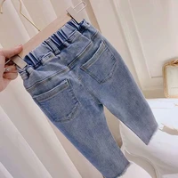 girls jeans for kids spring autumn trousers children jeans kids fashion denim pants casual ripped baby jean infant clothing