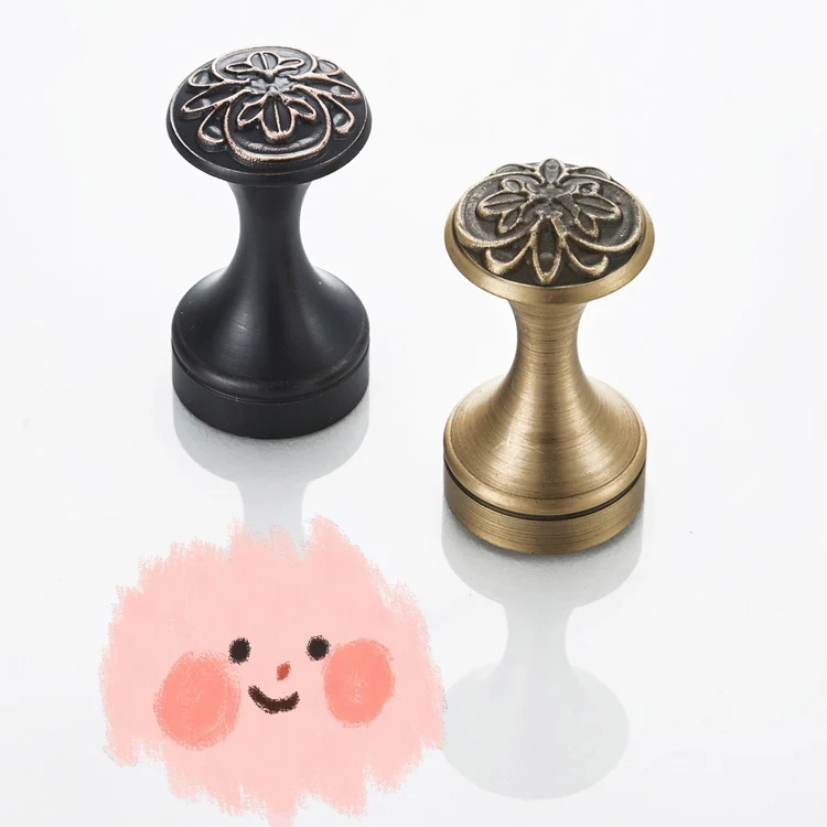 Мини Крючок для ванной комнаты Черный Античный настенный крючок мыла|Крючки