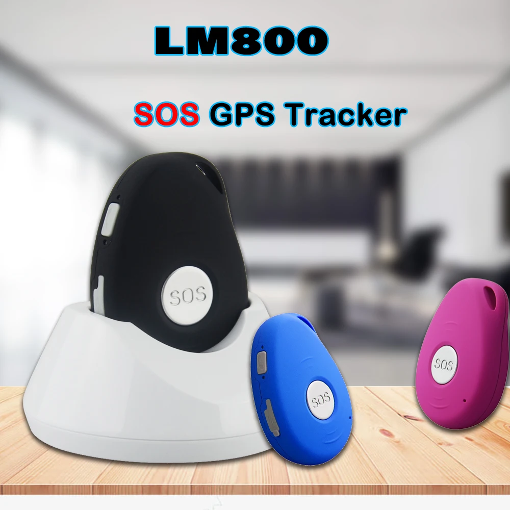 Водонепроницаемый IPX5 GPS трекер LM800 GSM GPRS SOS персональный локатор для детей пожилых
