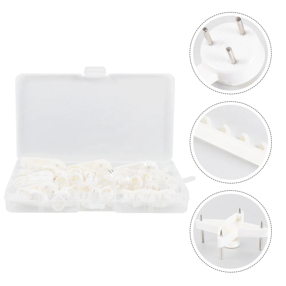 

42pcs Picture Frame Hanging Hooks Photo Seamless Hook Practical Traceless Nail