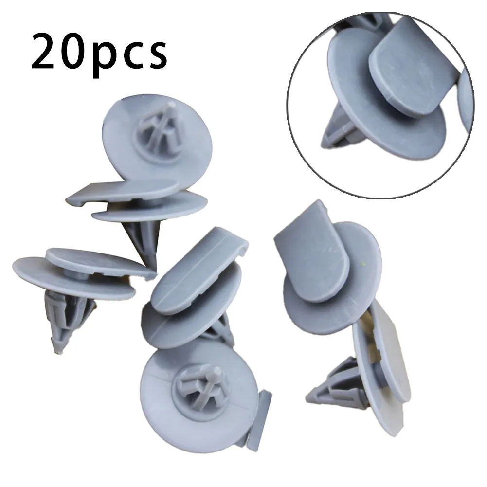 

Side Skirt Bumper Cover Clip Front Fender Car Door Grey High Quality New