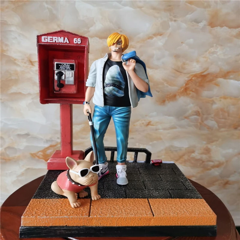 

30cm Anime One Piece Vinsmoke Sanji Action Figures PVC Sanji Collectible Statue Model Toy Figure