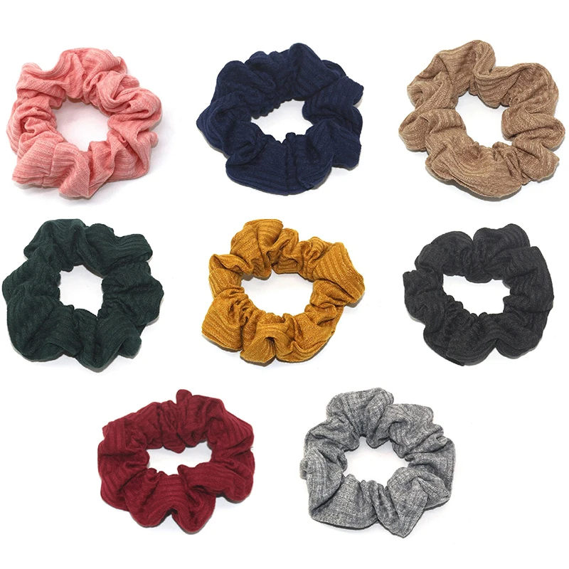 Женские ребристые резинки для волос эластичные аксессуары держатель хвостика