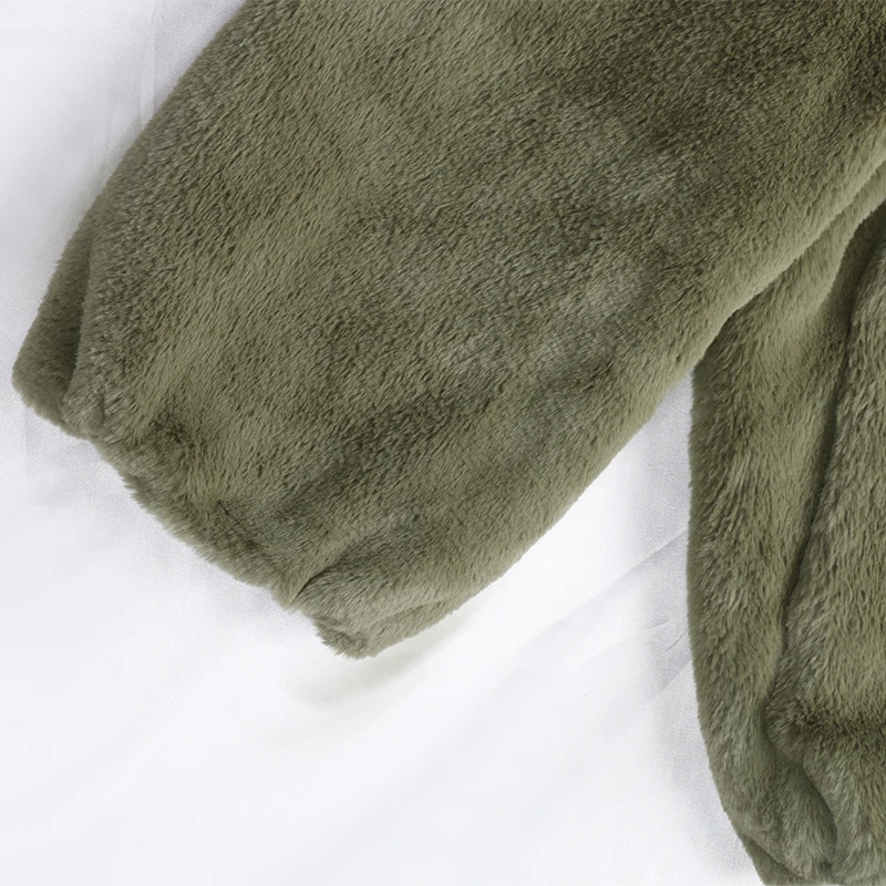 Lautaro Короткая розовая черная зеленая красная куртка из искусственного меха