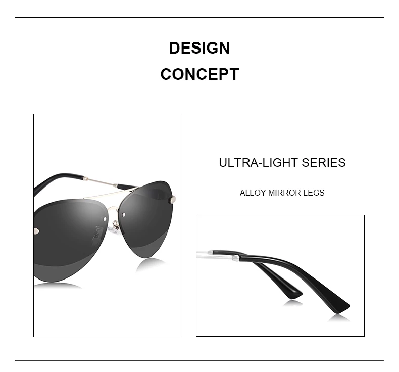 FANKEPOLO new men's retro sun eye round metal polarizer luxury brand designer sun eye black driving mirror goggles fashion