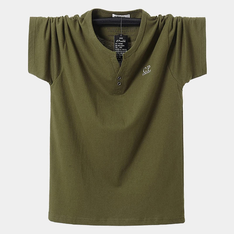 Футболка мужская летняя однотонная с коротким рукавом размеры до 6XL | Футболки