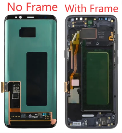 Original For Samsung Galaxy S8 Plus LCD With Frame G955 G955U Touch Screen S8 G950 G950U Touch Screen Assembly With Burn Shadows enlarge
