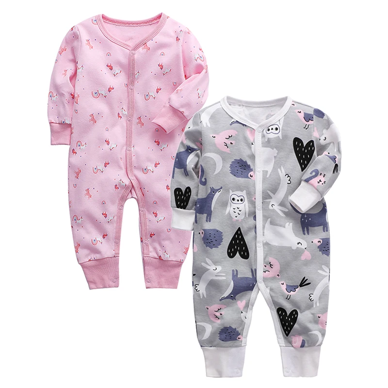 

Baby Pajama Toddler Sleep Play Newborn Sleeper 3 6 9 12 18 24 Months Cotton Kids Sleepwear