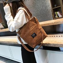 Bolsos de hombro de pana para mujer...