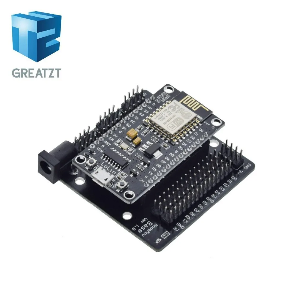 GREATZT NodeMcu подходит для Node MCU база ESP8266 тестирование DIY макет базовый тестер подходит для NodeMcu V3