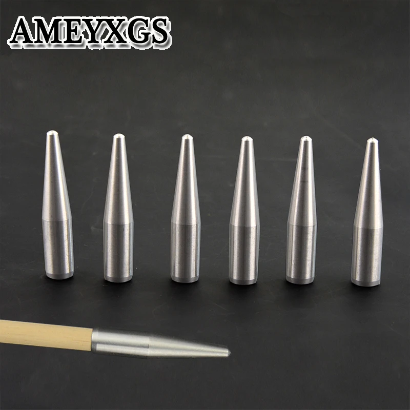 

20pcs Arrow Target Field Point Stainless Steel silver ID 8mm OD 10mm Carbon Shaft Hunting Bow And Arrow Shooting Accessorise