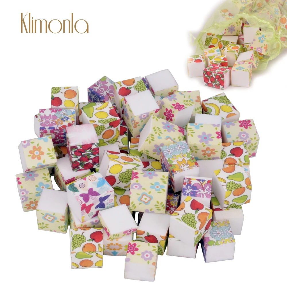 

Случайные шт./упаковка, маленькие квадратные губки для дизайна ногтей