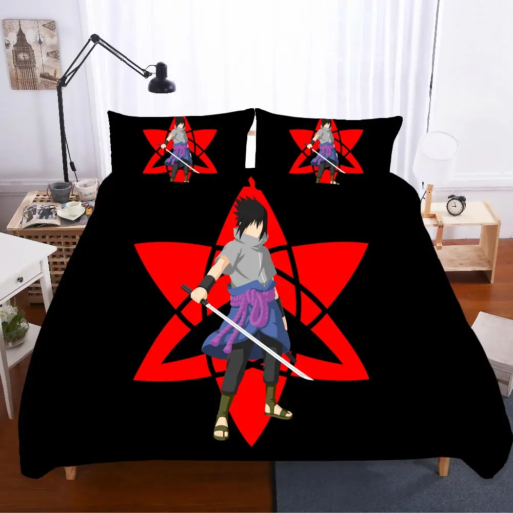 Домашний текстиль постельное белье Наруто Ropa De Cama Sabanas подарок 3d комплект постельного белья королевского размера Комплект постельного белья s для девочек постельное белье поплин