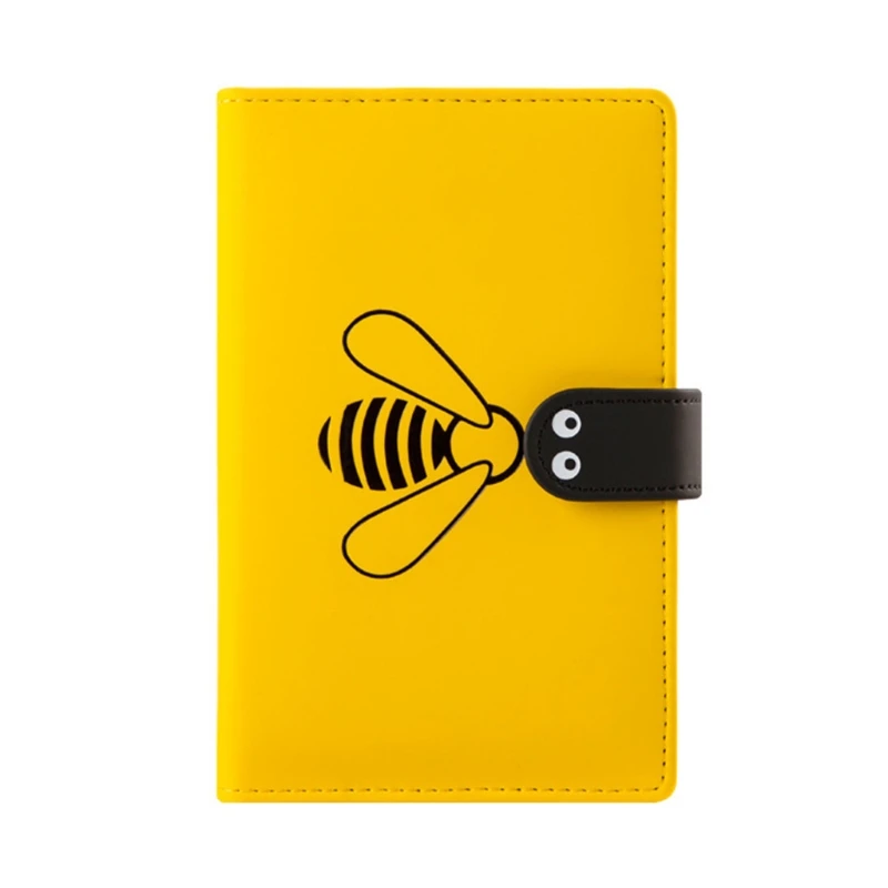 

Bee Design Journal Notebook A6 Annual Monthly Weekly Planner Diary Journal Book M17F
