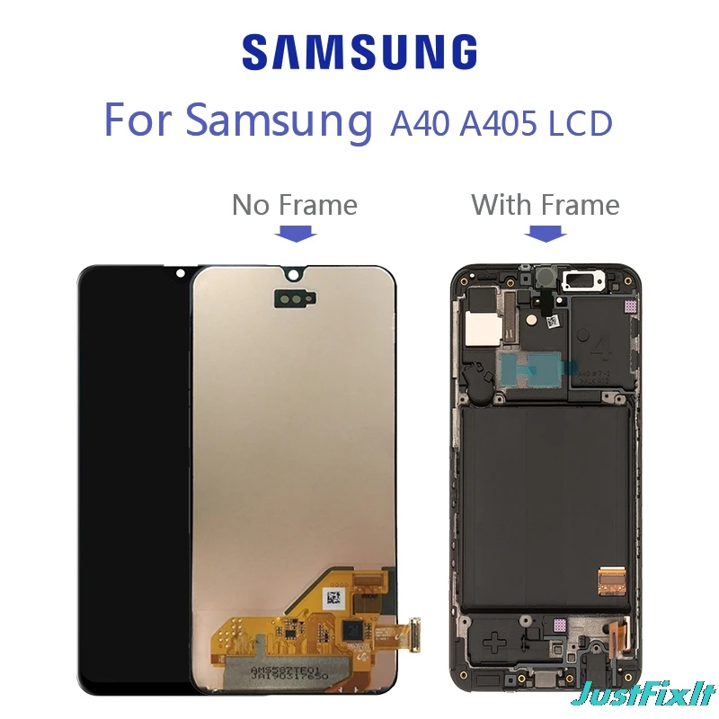 Для Samsung Galaxy A40 2019 A405 A405F A405FN/DS ЖК дисплей сенсорный экран дигитайзер сборка
