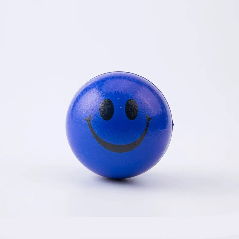 5 шт./партия 6 3 см мячик для смайликов снятия стресса игрушка ручные упражнения на
