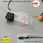 EzZHA HD CCD для Opel Astra H J Corsa Meriva Vectra Zafira Insignia Fiat Doblo Buick Regal камера заднего вида 4 8 12 светодиодов