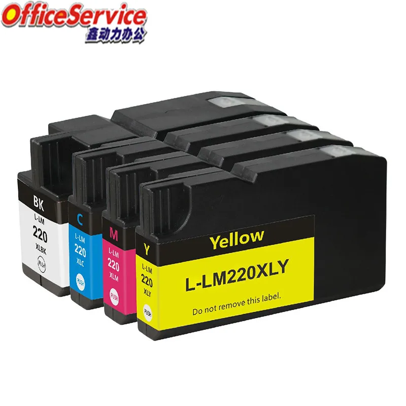 Совместимый чернильный картридж LM220 для принтера Lexmark OfficeEdge Pro4000c Pro5500t на рынках