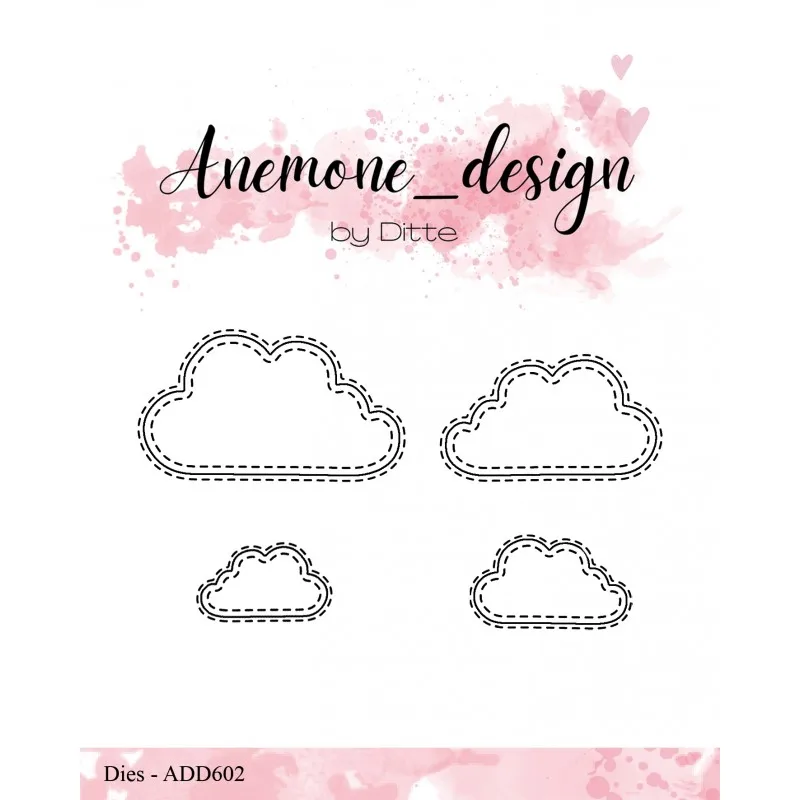 

4pc clouds Metal Cutting Dies for Scrapbooking Steel Craft Die Cut Embossing Paper Card Album