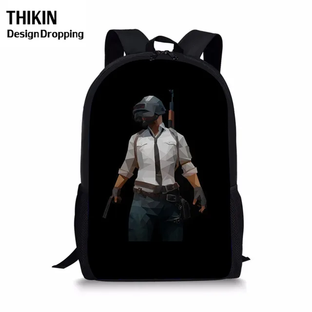 6 THIKIN/Новинка; Лидер продаж; мужской рюкзак с принтом в виде игры PUBG; Ланч-бокс для мальчиков-подростков; чехол-карандаш; школьные подарки для детей; - Цвет: 6