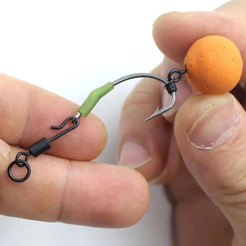 30 шт. Аксессуары для ловли карпа D Rig Kickers Anti Tangle рукава крючок леска выравниватель