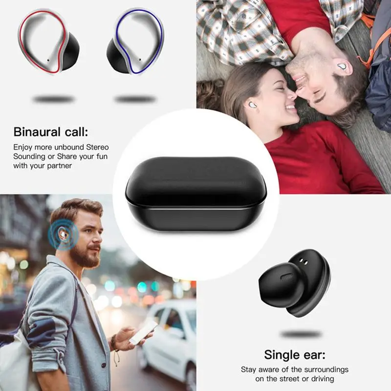 TWS беспроводные наушники Bluetooth 5,0 наушники гибридные HIFI бас наушники гарнитура Спорт шумоподавление HD наушники YZ285