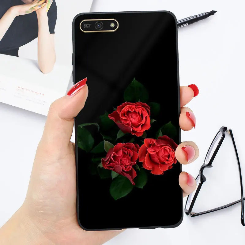oo31 Яркий чехол huawei Y5 Y5 Y6 Prime Lite Y6 67 чехол Глянцевая задняя крышка для телефона Y5 чехол s - Цвет: oo31