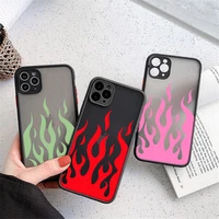 moskado flame camera protection phone cover for iphone 11 pro max 12 13 mini x xr xs max 7 8 plus shockproof hard pc back cases