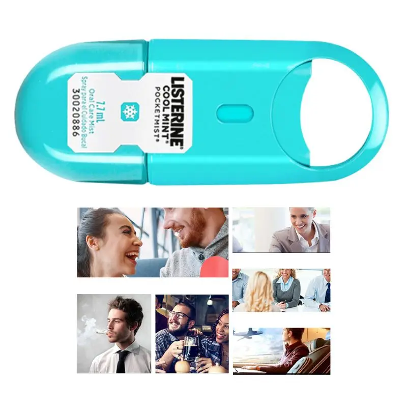 7 мл мини карманный холодный мятный спрей для орального тумана натуральный