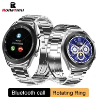 rollstimi smart watch mens womens bracelet bluetooth call sleep monitor fitness heart rate tracker smart watch for android ios